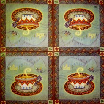 124 Dishes - 3-ply - ppd - Sue Williams
